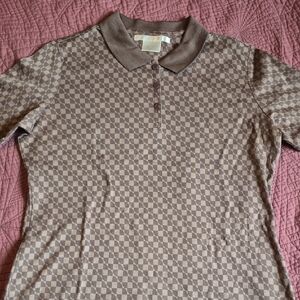 Nike  Diamond Pattern Shirt
